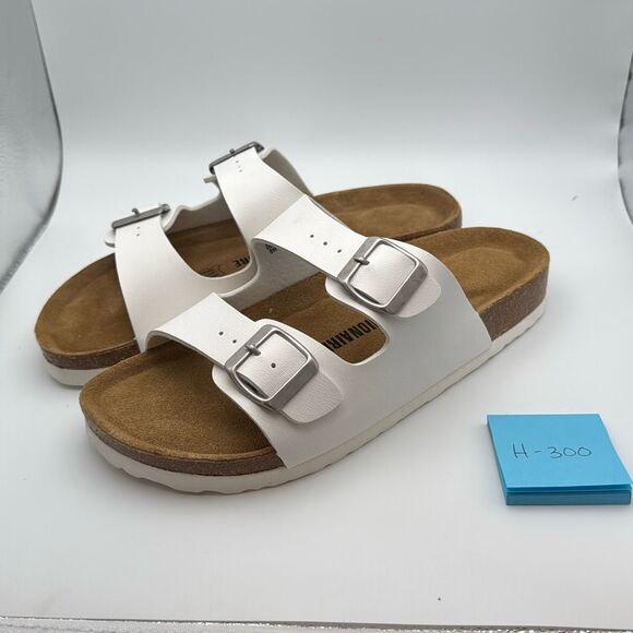 CUSHIONAIRE Lane Cork Footbed Sandals for Women SIZE 8 WHITE NEW - Picture 3 of 6